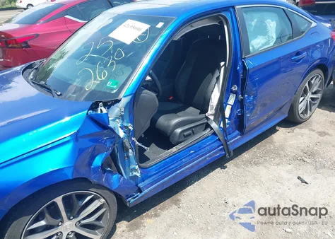 2023 Honda Civic Touring z USA, uszkodzony, nr VIN 2HGFE1F90PH307537